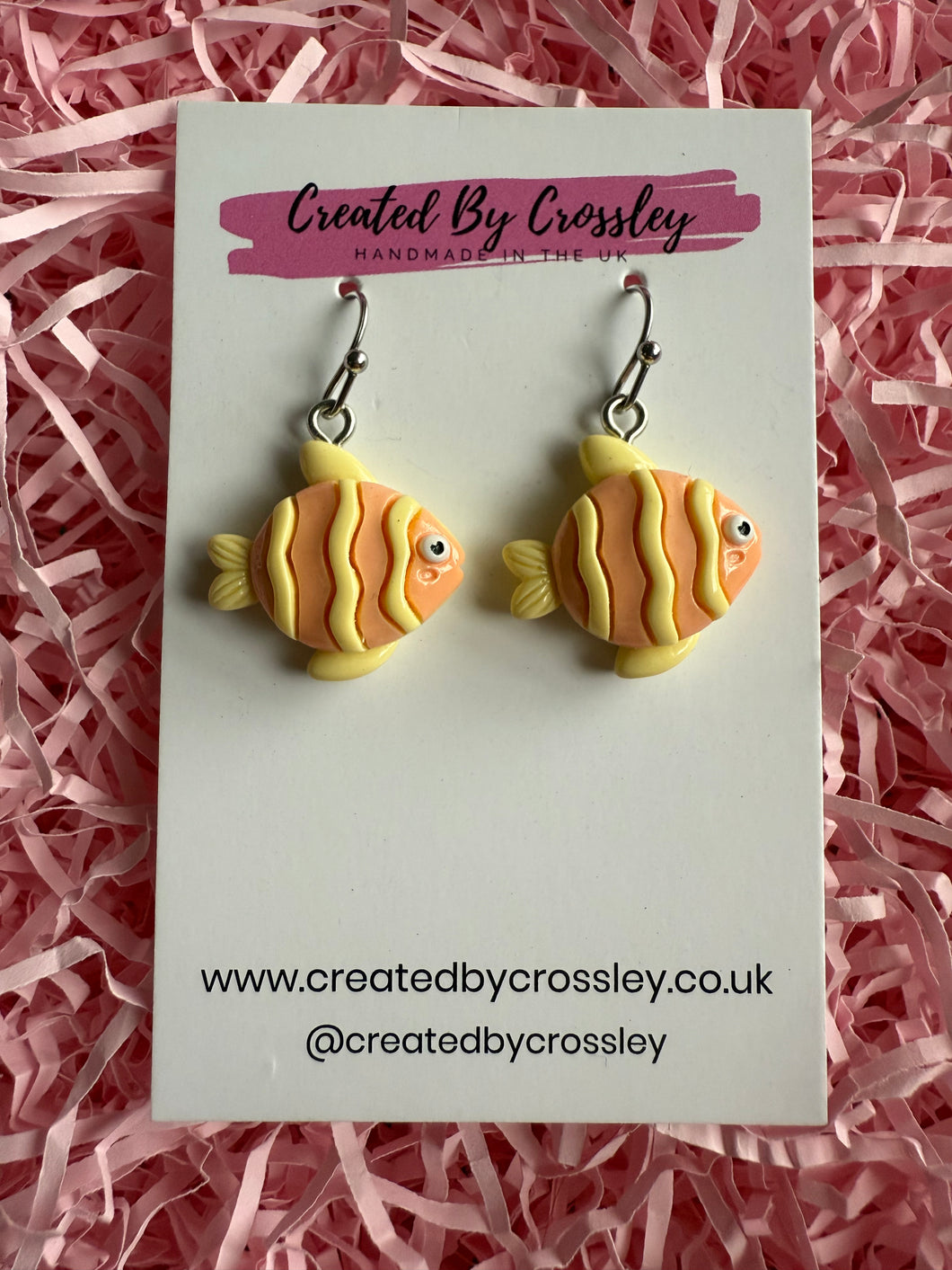 Fish Charm Earrings
