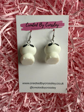 Load image into Gallery viewer, Chunky Panda Charm Earrings
