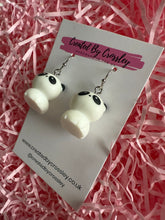 Load image into Gallery viewer, Chunky Panda Charm Earrings
