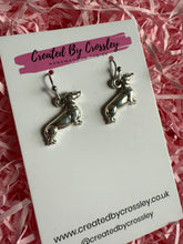 Load image into Gallery viewer, Dachshund Dog Charm Earrings
