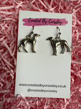 Load image into Gallery viewer, Greyhound Charm Earrings
