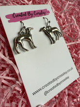Load image into Gallery viewer, Greyhound Charm Earrings
