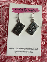Load image into Gallery viewer, Cassette Charm Earrings
