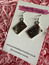 Load image into Gallery viewer, Cassette Charm Earrings
