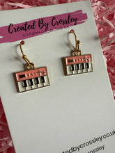 Load image into Gallery viewer, Mini Piano Charm Earrings
