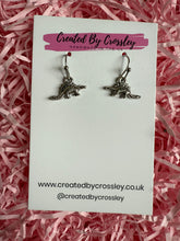 Load image into Gallery viewer, Stegosaurus Dinosaur Charm Earrings

