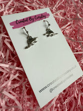 Load image into Gallery viewer, Stegosaurus Dinosaur Charm Earrings
