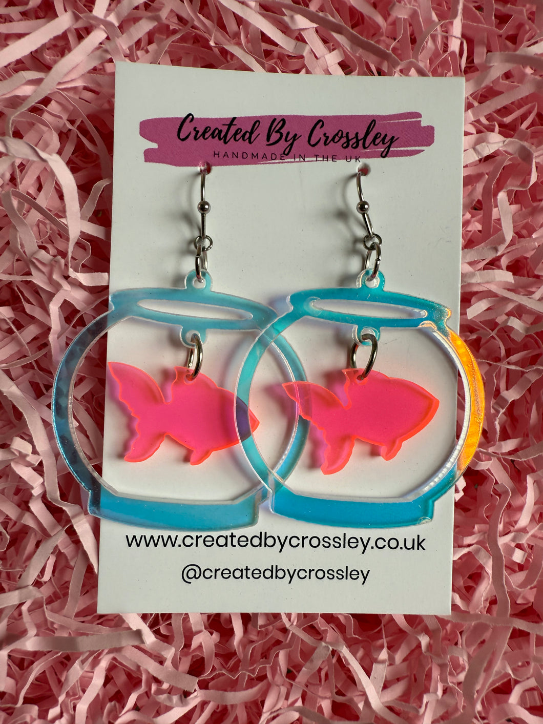 Fishbowl Charm Earrings