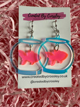 Load image into Gallery viewer, Fishbowl Charm Earrings
