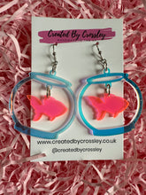 Load image into Gallery viewer, Fishbowl Charm Earrings
