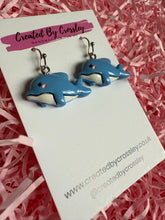 Load image into Gallery viewer, Dolphin Charm Earrings
