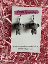 Load image into Gallery viewer, Koala Charm Earrings
