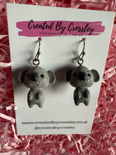 Load image into Gallery viewer, Koala Charm Earrings
