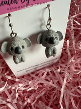 Load image into Gallery viewer, Koala Charm Earrings
