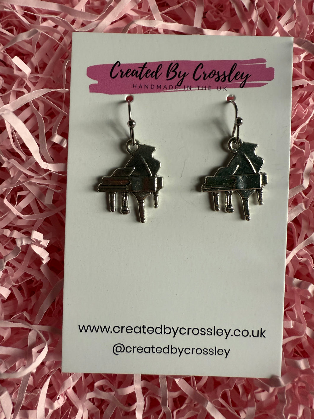 Piano Charm Earrings