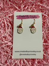Load image into Gallery viewer, Santa Charm Earrings
