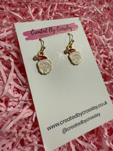 Load image into Gallery viewer, Santa Charm Earrings

