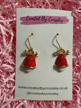Load image into Gallery viewer, Christmas Bell Charm Earrings
