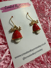Load image into Gallery viewer, Christmas Bell Charm Earrings

