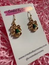 Load image into Gallery viewer, Christmas Bell Charm Earrings
