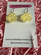 Load image into Gallery viewer, Yellow Octopus Charm Earrings
