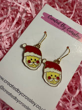 Load image into Gallery viewer, Santa Claus Charm Earrings
