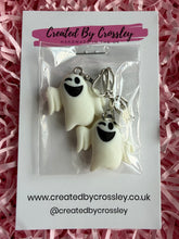 Load image into Gallery viewer, Chunky Ghost Clip On Earrings
