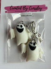 Load image into Gallery viewer, Chunky Ghost Clip On Earrings
