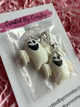 Load image into Gallery viewer, Chunky Ghost Clip On Earrings
