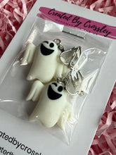 Load image into Gallery viewer, Chunky Ghost Clip On Earrings
