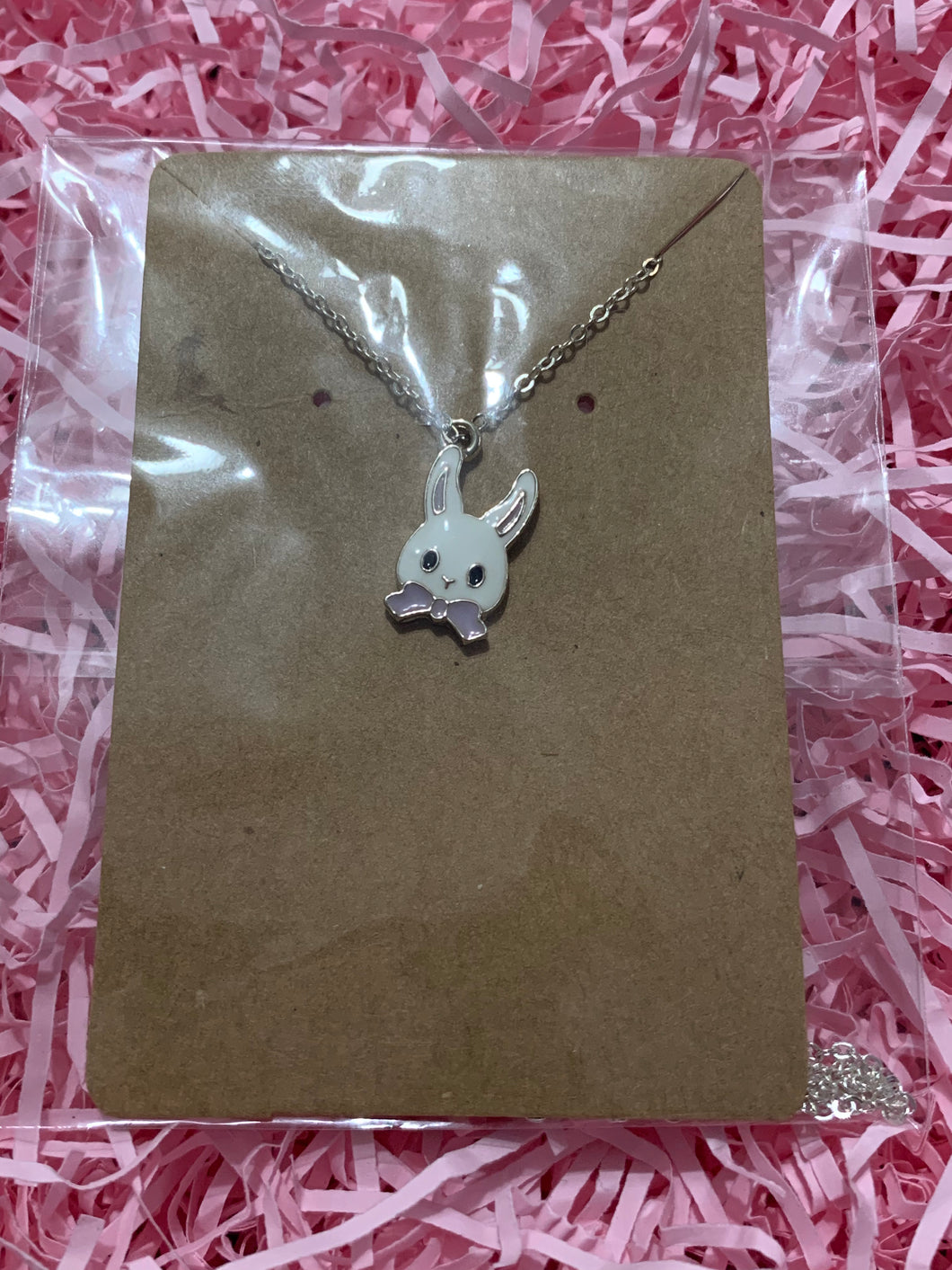 Bunny Rabbit Charm Necklace