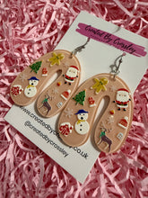 Load image into Gallery viewer, Christmas Arch Charm Earrings
