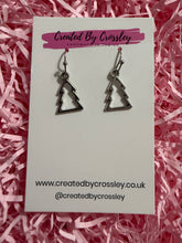 Load image into Gallery viewer, Tree Outline Charm Earrings

