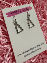 Load image into Gallery viewer, Tree Outline Charm Earrings
