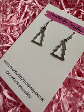 Load image into Gallery viewer, Tree Outline Charm Earrings
