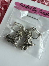 Load image into Gallery viewer, Witch Clip On Earrings
