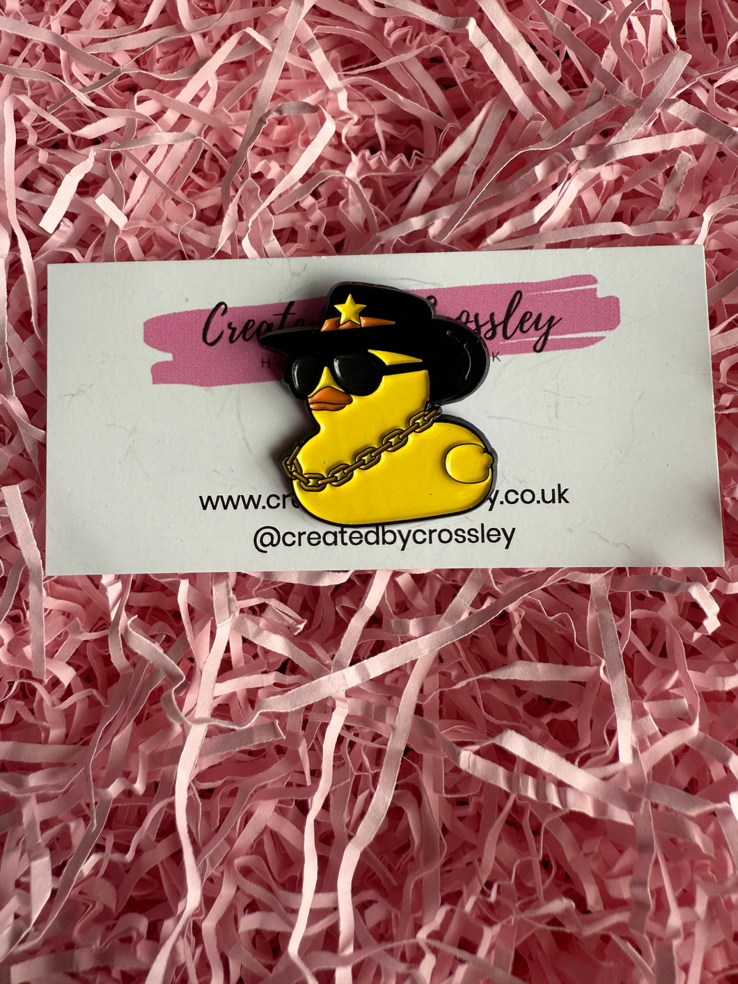 Cool Duck Pin Badge
