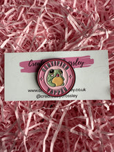 Load image into Gallery viewer, Certified Yapper Frog Pin Badge
