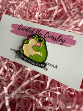 Load image into Gallery viewer, Funny Frog Pin Badge
