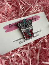 Load image into Gallery viewer, Koala Bubble Tea Pin Badge
