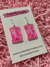 Load image into Gallery viewer, Hot Pink Sweets Charm Earrings
