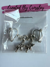 Load image into Gallery viewer, Mini Candycane Clip On Earrings
