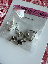 Load image into Gallery viewer, Mini Candycane Clip On Earrings
