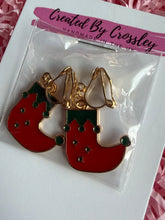 Load image into Gallery viewer, Elf Boots Clip On Earrings
