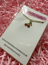 Load image into Gallery viewer, Cherry Charm Necklace
