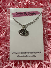 Load image into Gallery viewer, Lotus Flower Charm Necklace
