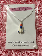 Load image into Gallery viewer, Rocket Charm Necklace
