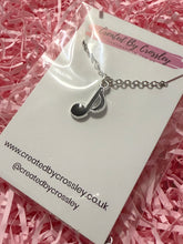 Load image into Gallery viewer, Music Note Charm Necklace
