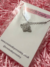 Load image into Gallery viewer, Gem Heart Planet Charm Necklace
