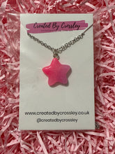 Load image into Gallery viewer, Pink Star Charm Necklace
